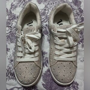 Very G Women's Sparkling Rhinestone Sneakers Womens Size 8 NWOT